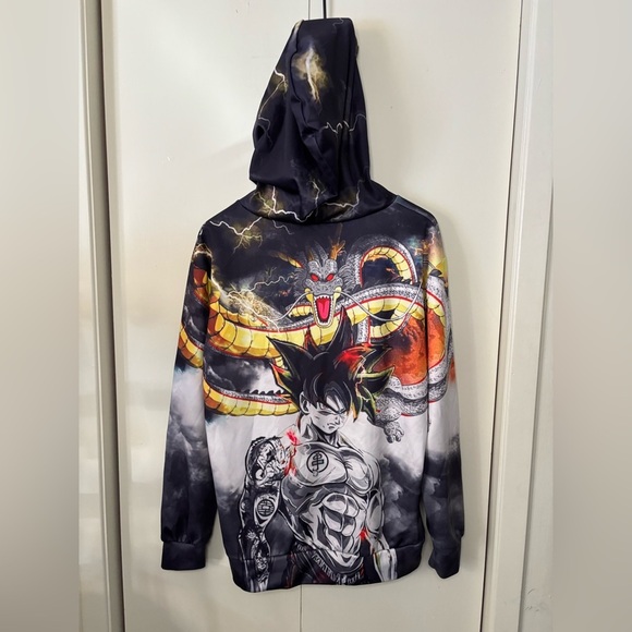 Dragonball Dragon and Goku Hoodie - Picture 4 of 4
